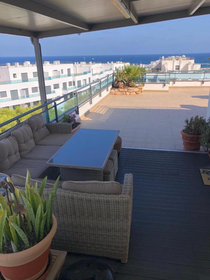 Atico Pinar De Garrucha Con Vistas Al Mar-Gran Terraza Apartamento Exterior foto