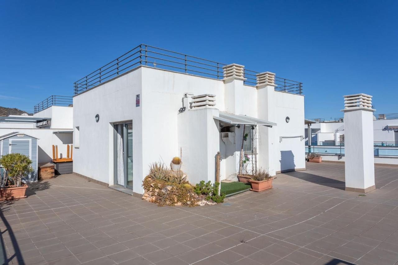 Atico Pinar De Garrucha Con Vistas Al Mar-Gran Terraza Apartamento Exterior foto