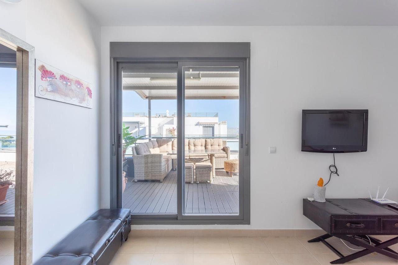 Atico Pinar De Garrucha Con Vistas Al Mar-Gran Terraza Apartamento Exterior foto