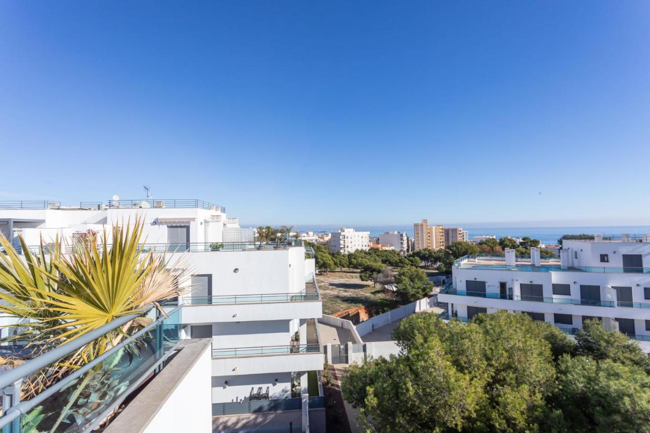 Atico Pinar De Garrucha Con Vistas Al Mar-Gran Terraza Apartamento Exterior foto